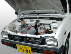 EV車エンジン画像